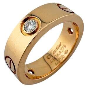 CARTIER 18k Gold Diamond Love Ring